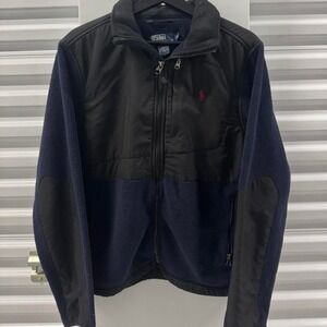 90s Polo fleece zip up Men's Small